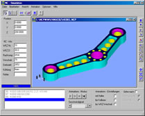 3D-CNC-Simulation Bild 1